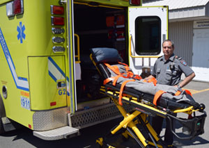 Environnement de travail chez Urgence Bois-Franc (ambulance)